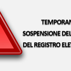 sospensione temporanea